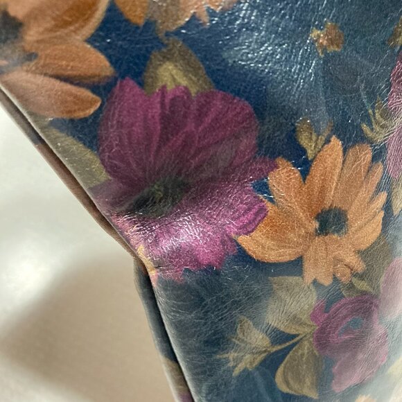 Patricia Nash Peruvian Painting Leather Wristlet/Clutch - Picture 12 of 14